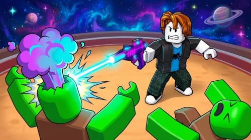 Survive Zombie Arena Roblox game thumbnail